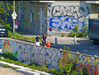Graffitys in Berlin Prenzlauer Berg